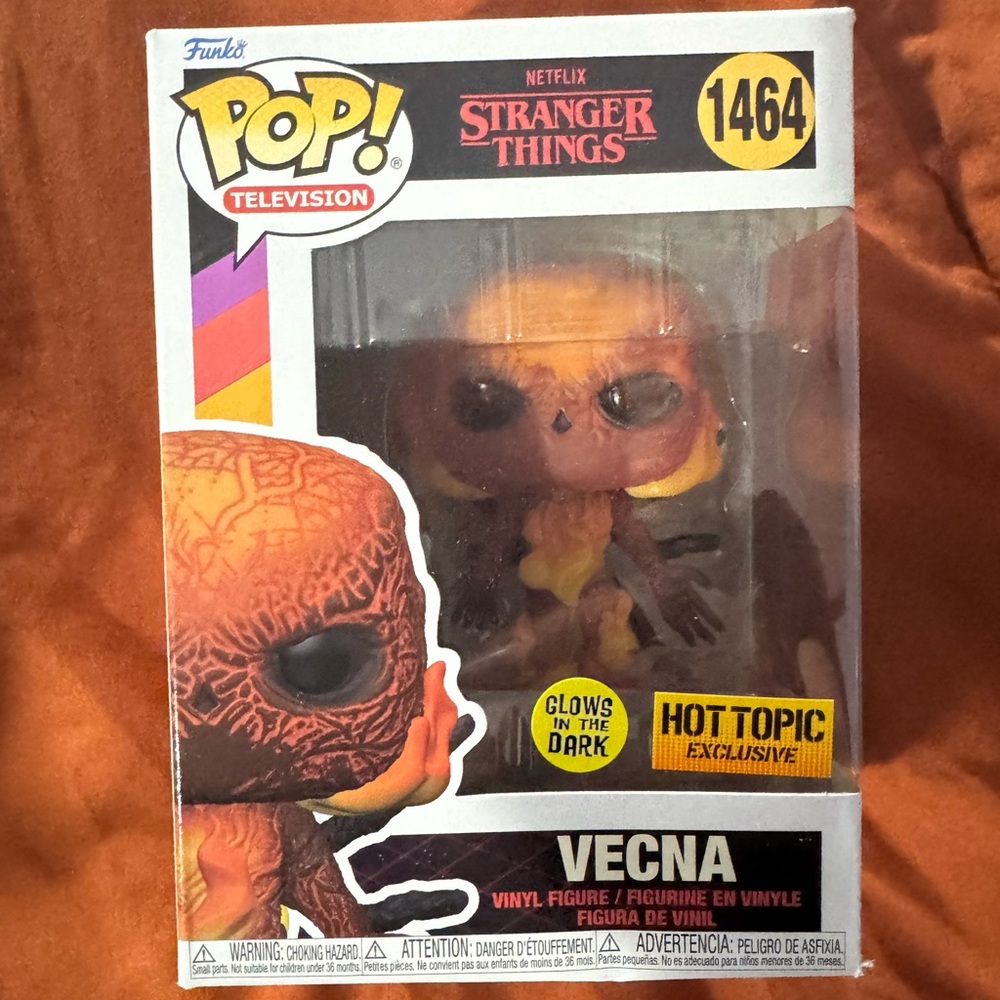 Funko Pop! Stranger Things Vecna - Brown and Orange